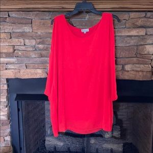 Joseph A. three-quarter sleeve top